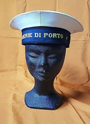 Casquette Militaire De Style US Navy / Marines - Occasion - Modèle Unisexe (département Homme Indiqué)
