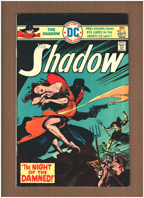 The Shadow #12 DC Comics 1975 Denny O'Neil Mike Kaluta FINAL ISSUE VG/FN 5.0