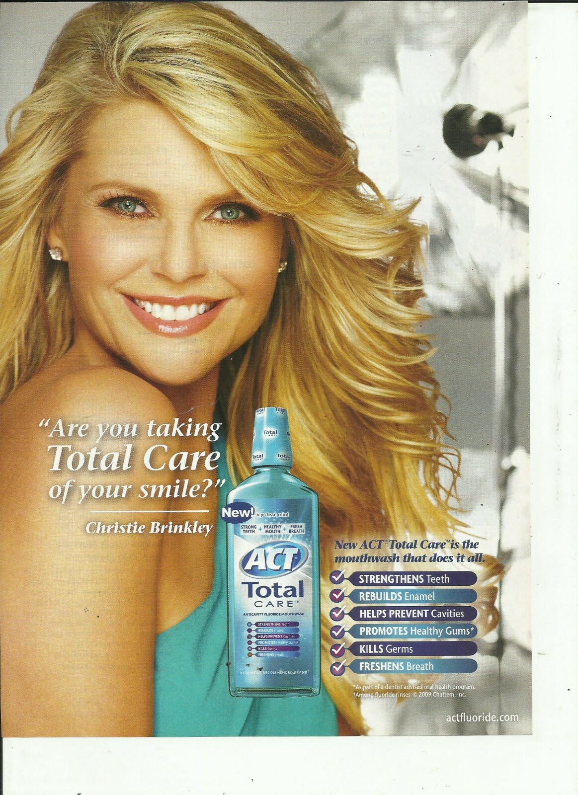 CHRISTIE BRINKLEY MAGAZINE CLIPPINGS-LOT #3