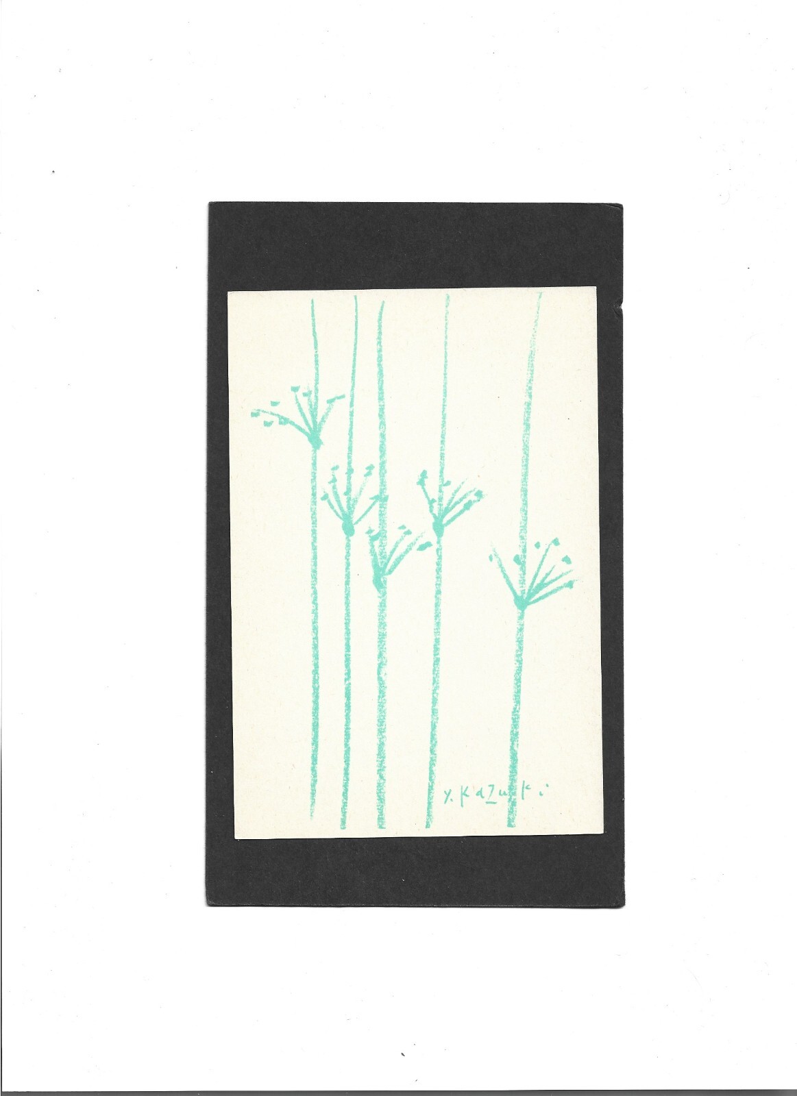 JAPAN Pre Stamped Postal Card 