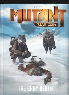 JDR RPG JEUX DE ROLE / MUTANT YEAR ZERO THE GRAY DEATH EN ANGLAIS