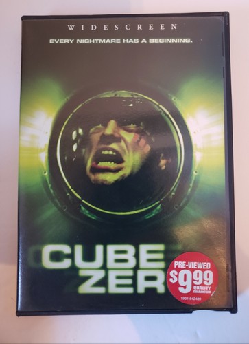 CUBE ZERO DVD Widescreen 31398166894| eBay