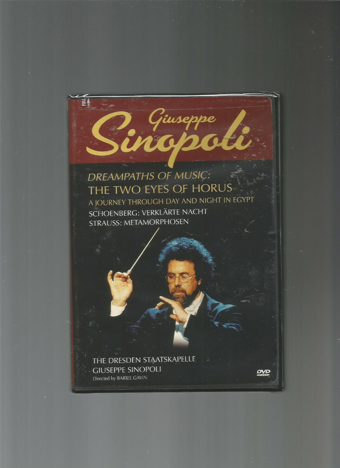 (未使用･未開封品)　The Two Eyes of Horus &amp; Dreampaths of Music [DVD] gsx453j GIUSEPPE SINOPOLI: DREAMPATHS OF MUSIC - THE TWO EYES OF