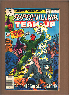 Super-Villain Team-Up #16 Marvel Comics 1979 RED SKULL HATE MOINGER GD/VG 3.0
