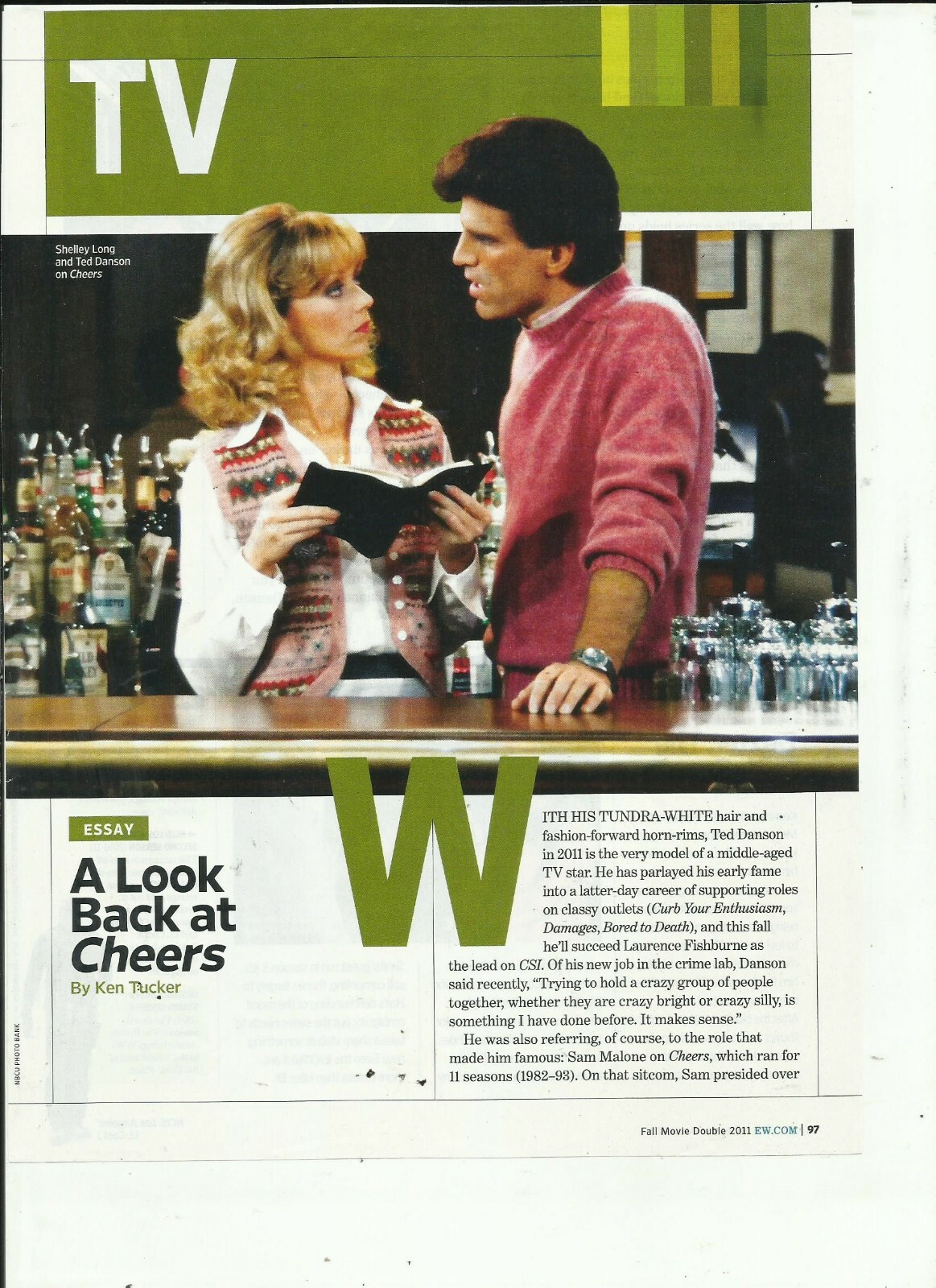 SHELLEY LONG MAGAZINE CLIPPINGS