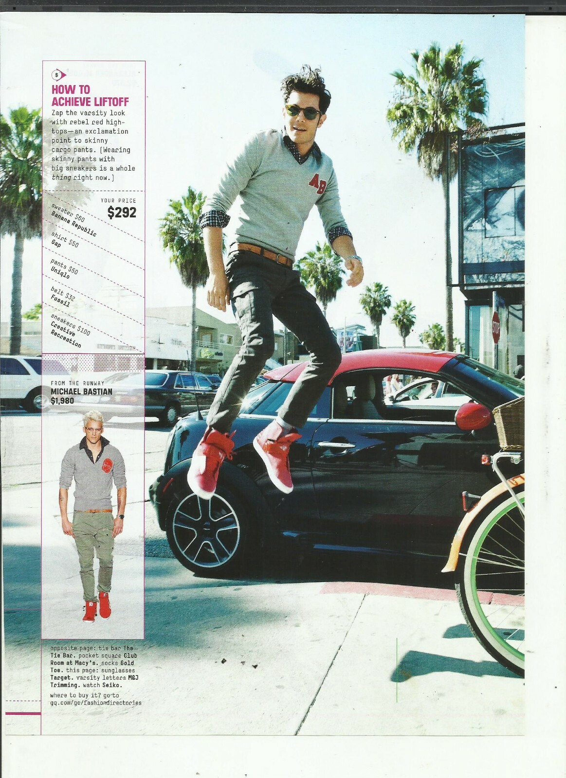 ADAM BRODY MAGAZINE CLIPPINGS
