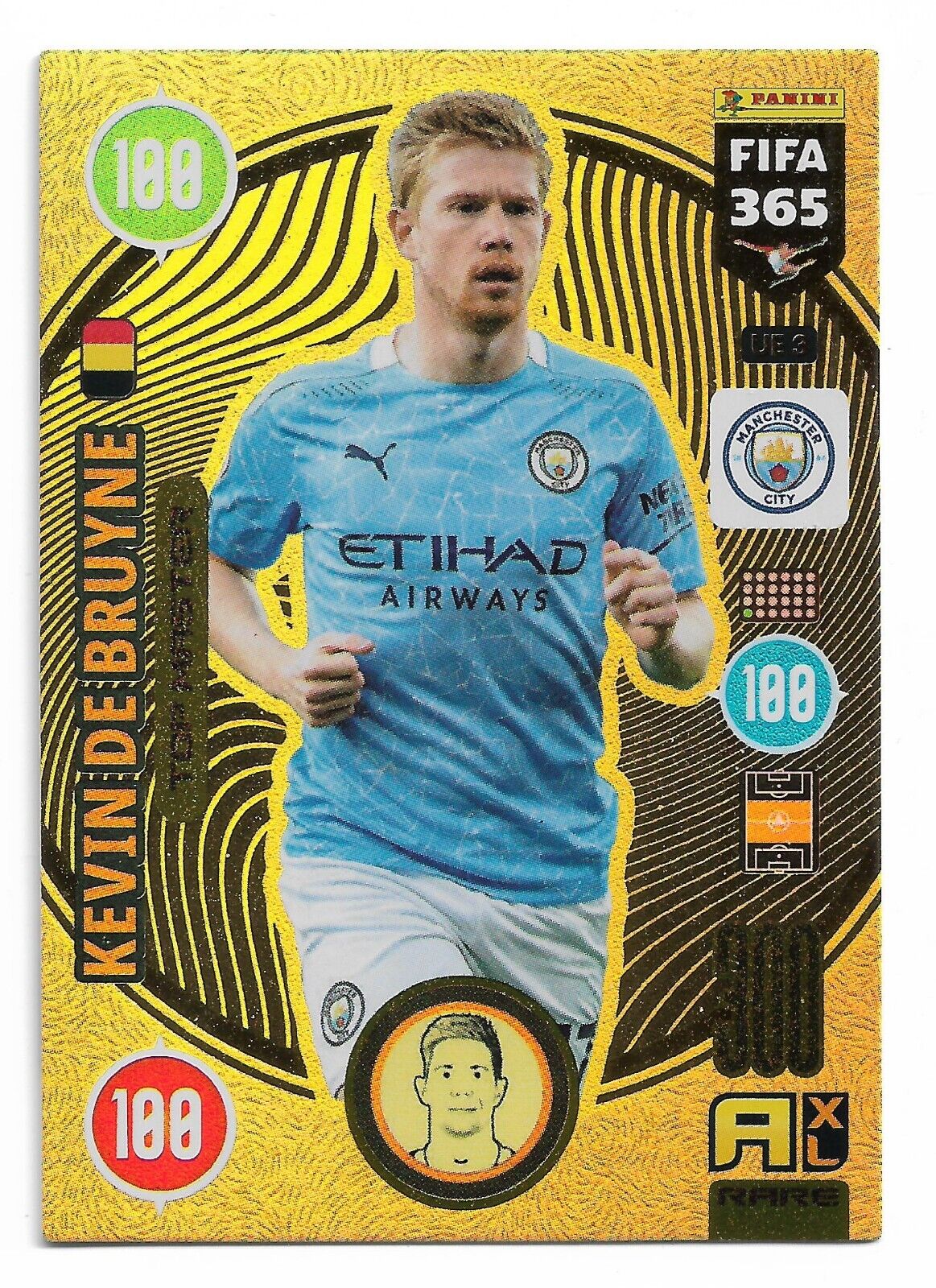 2021 Panini Adrenalyn XL FIFA 365 Top Master #UE3 Kevin De 2021 Panini Adrenalyn XL FIFA 365 Top Master #UE3 Kevin De
