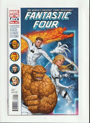 FANTASTIC FOUR #604 (2012) ''Forever, Part 5'' Four-Ever Extra Sized Issue!