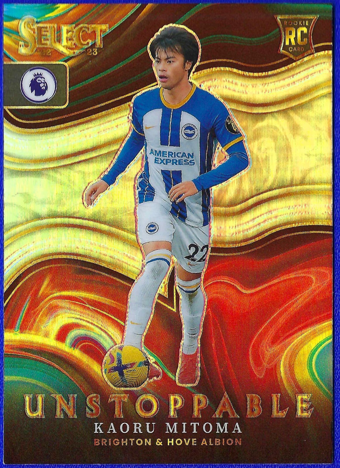 春色3カラー✧ 2022-23 Panini Select 三笘薫 RC /49 - 通販