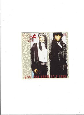 Girl you know it's true by Millie Vanilli