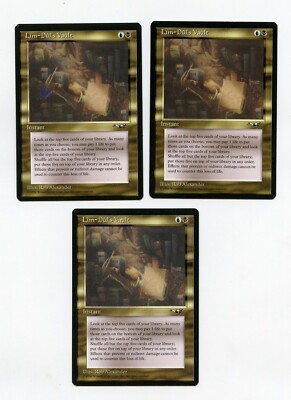 MtG - Magic the Gathering - LIM-DUL'S VAULT (x3) - Alliances - Unplayed MINT