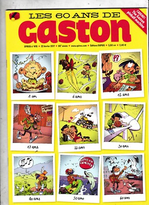 Bd Gaston les 60 ans de gaston avec le cadeau 22 février 2017