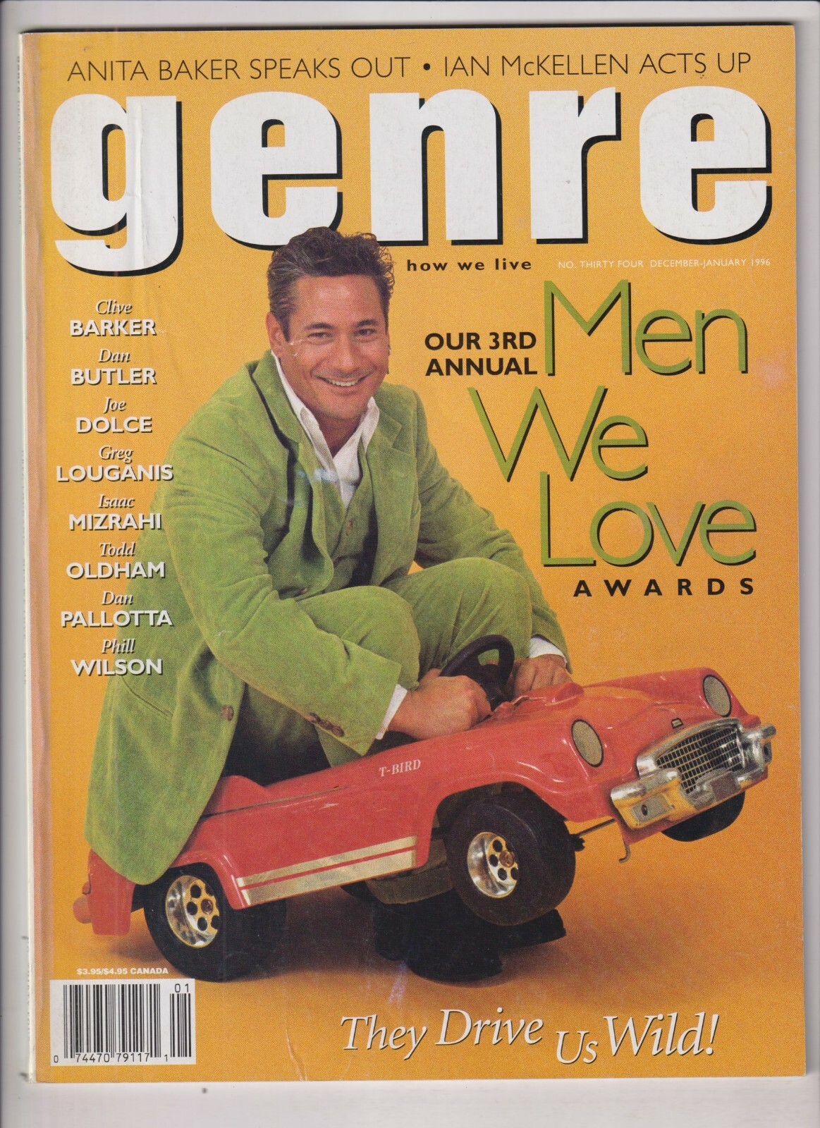 プレイボーイ　ネルマクアンドリュー Genre Gay Fashion Mag 3rd Men We Love Awards Issue Dec/Jan