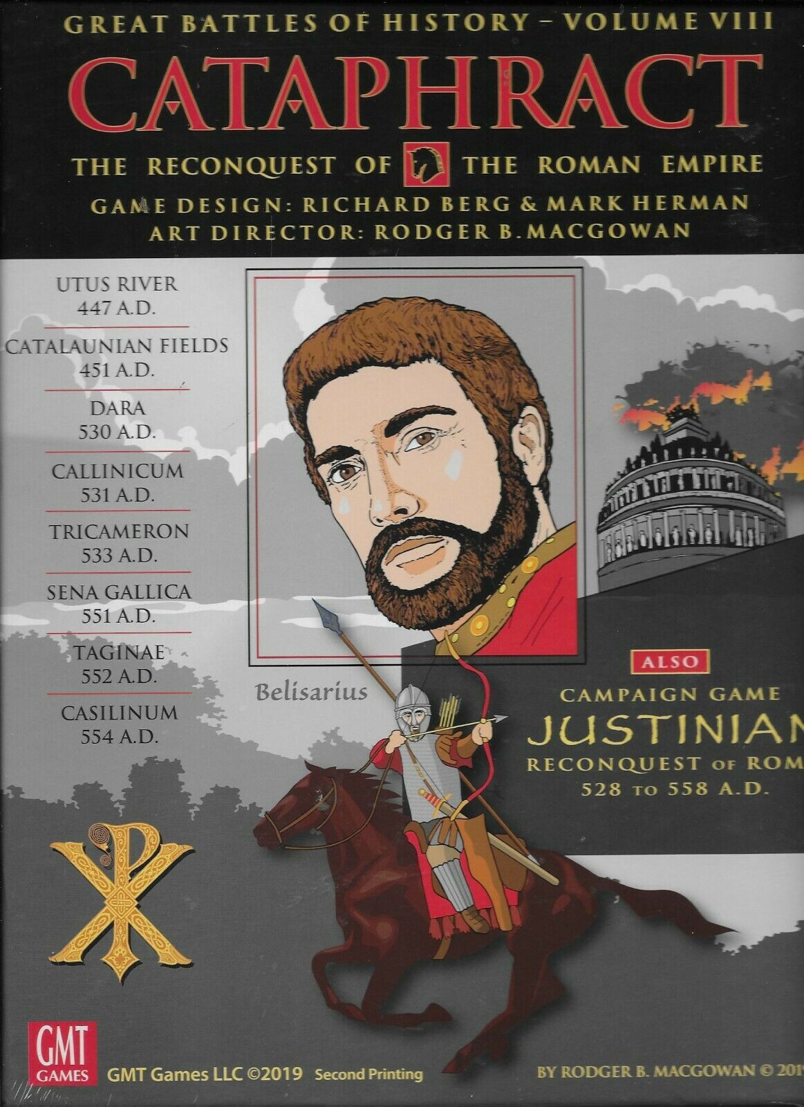 GMT Games: Катафракт, 2-е издание: Завоевание Римской империи NISW