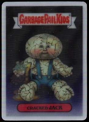 2010 Topps Garbage Pail Kids Flashback LOCO MOTION 3D Lenticular #4 CRACKED JACK