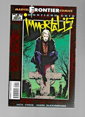 Marvel Frontier Comics  Mortigan Goth Immortalis #1  Mint Unread