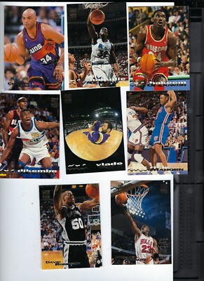 1993-94 Topps Stadium Club Basketball Complete 180 Card Series 1 Set - 2 Jordans