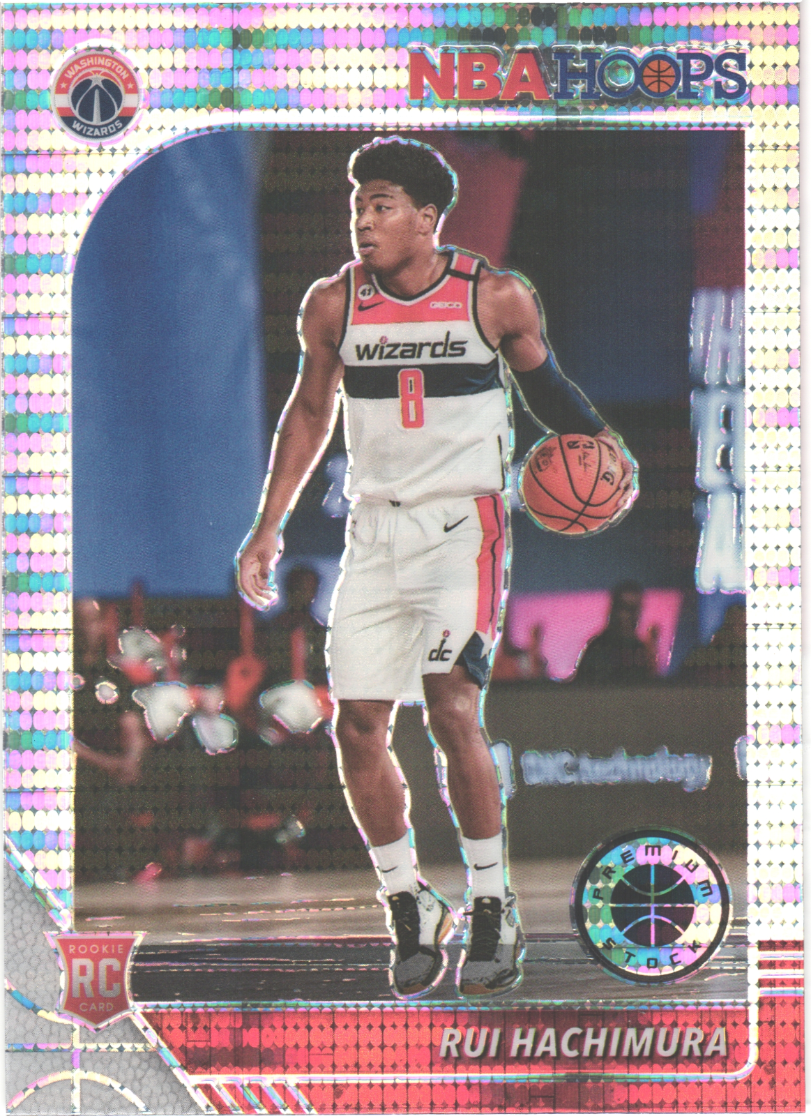 2019-20 Rui Hachimura Panini Hoops Premium Stock Pulsar