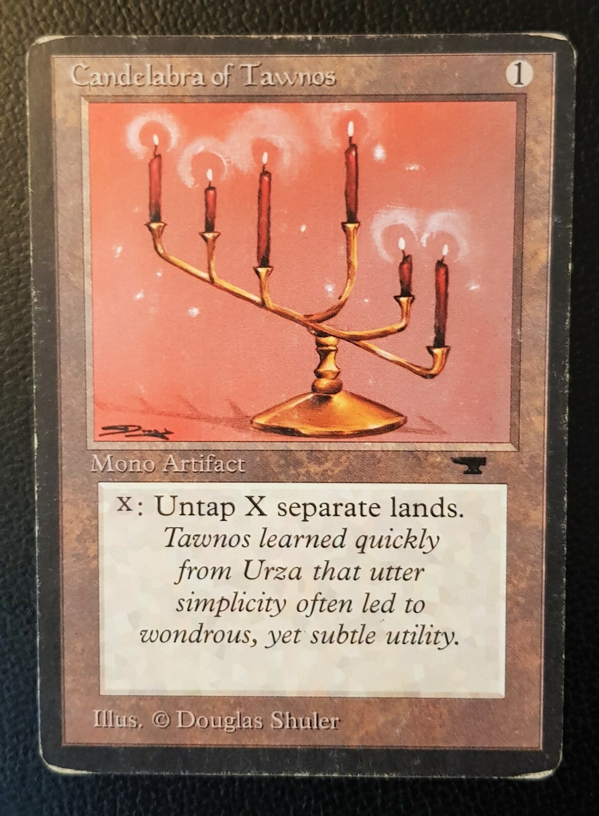 Candelabra of Tawnos MTG プレイマット サイン入り Candelabra of Tawnos MTG プレイマット サイン入り - メルカリ