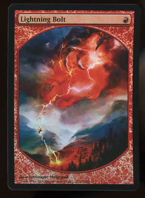Lightning Bolt - FOIL - MTG Magic Player Rewards 2010 - RareCo