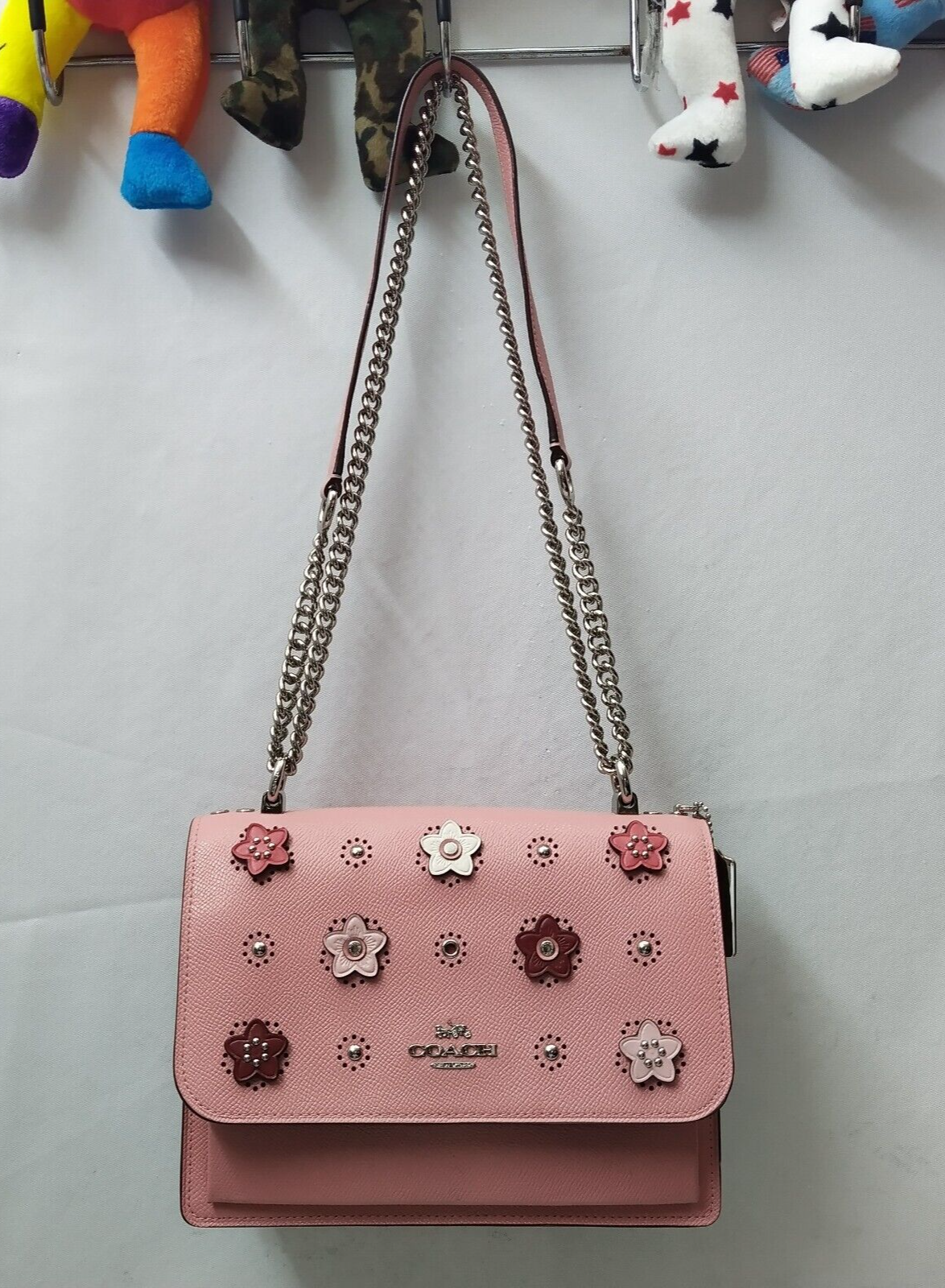 バッグ Coach Fringe Flower Applique Pink Bag Coach Fringe Flower Applique Pink Bag | eBay