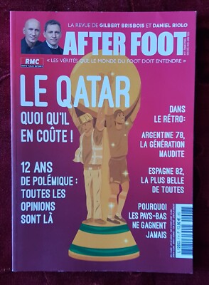 Revue After Foot - Brisbois Riolo - numéro 7 - Etat neuf