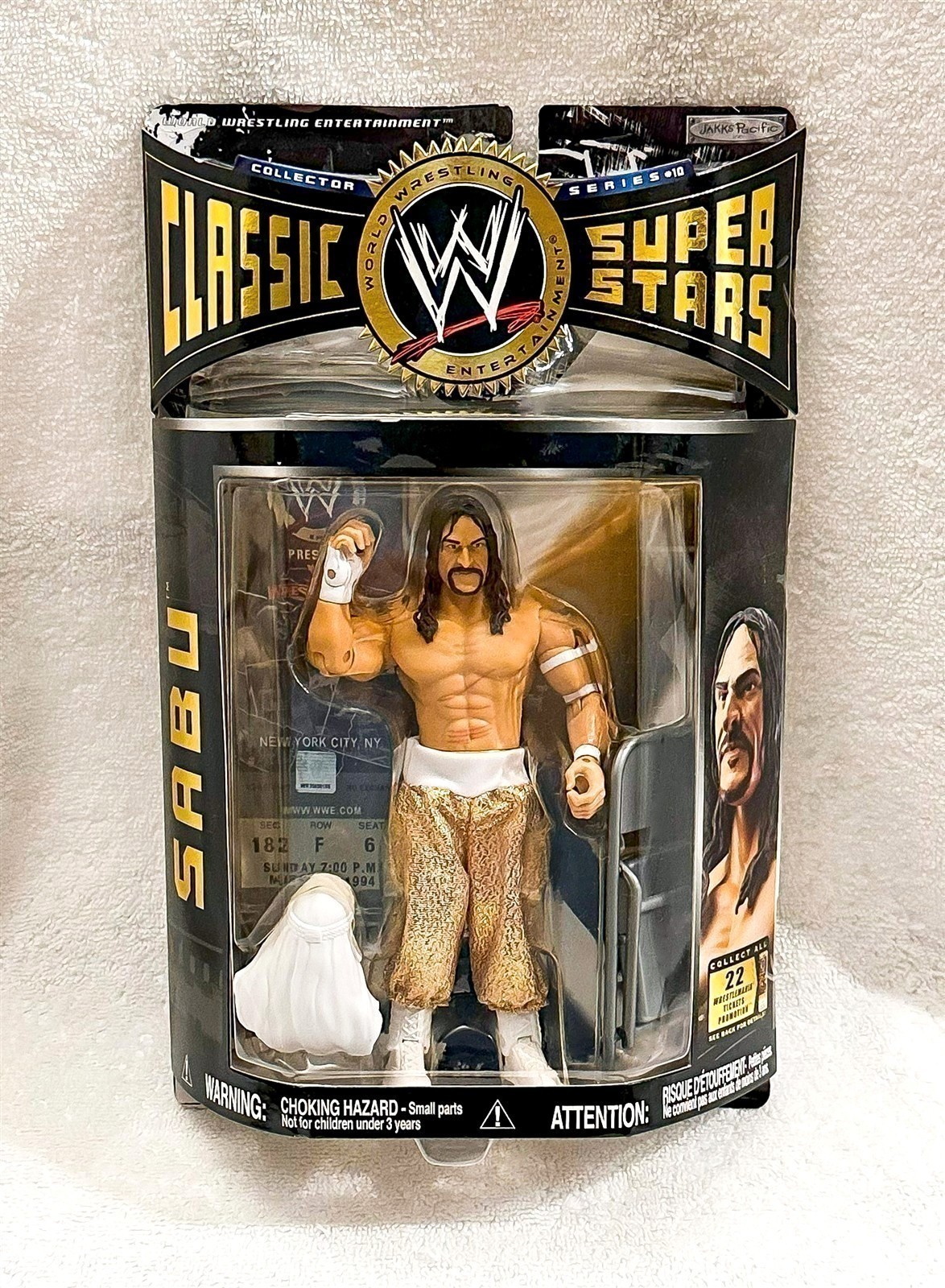 WWEクラシック10 SABU サブー WWE CLASSIC SUPERSTARS SERIES 10 SABU FIGURE ECW WCW NJPW