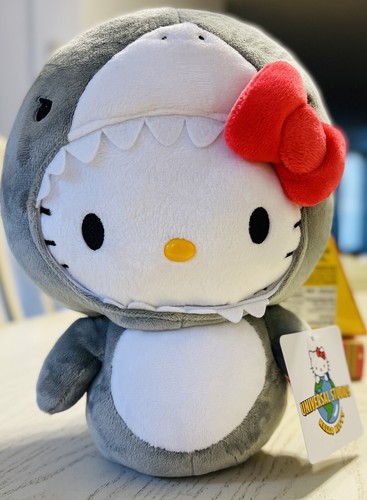 Universal Studios Exclusive Jaws Hello Kitty Plush New With