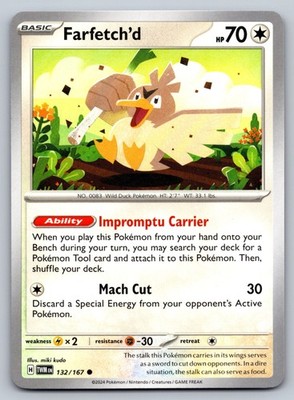 Farfetch'd 132/167 Twilight Masquerade Pokemon Card - NM