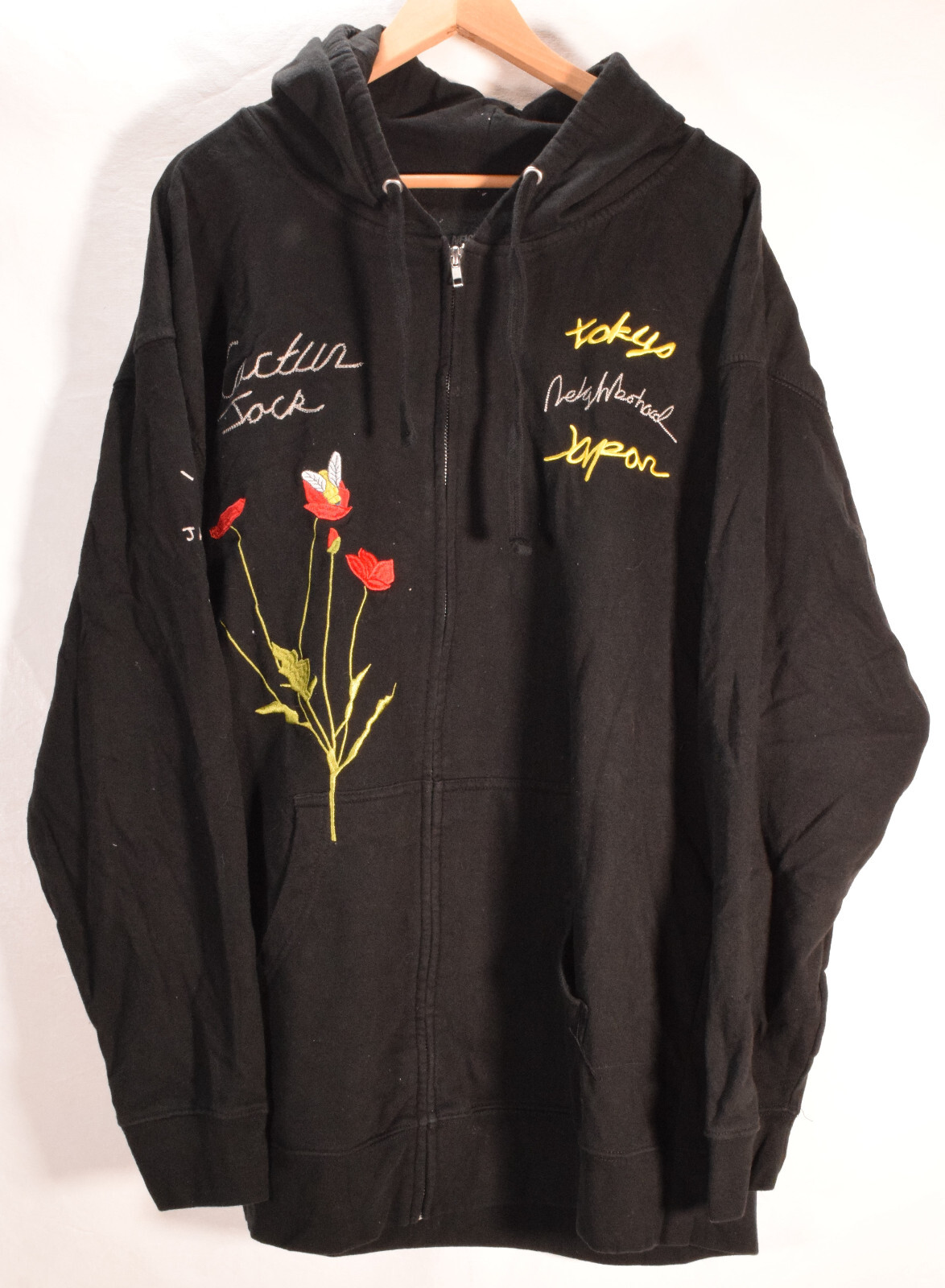 Cactus Jack Mens Neighborhood Carousel Hoodie Black 2XL | eBay