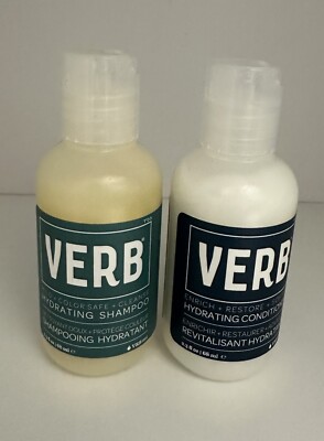 VERB HYDRATING SHAMPOO & CONDITIONER SET 2.3oz - Provide Intense Moisture Shine