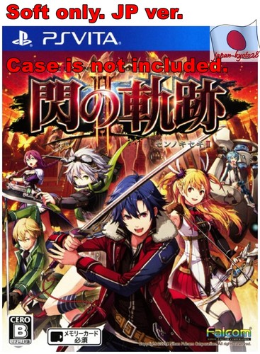 PS Vita JP Soft only PSV Trajectory 2 of the hero legendary