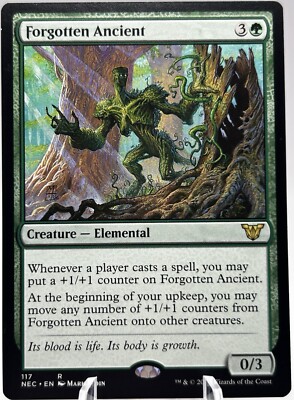 Forgotten Ancient 117 Commander: Kamigawa: Neon Dynasty NEC MTG NM