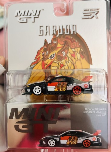 MINI GT GARUDA NISSAN SILVIA S15 チェイス Chase! 1:64 Nissan LB-Super Silhouette S15 SILVIA “Garuda
