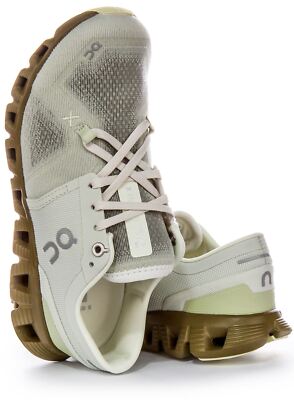 Pre-owned On Running Cloud X 3 Ultralight Fast Savanah Women Sneaker Light Grey Us 5 - 11
