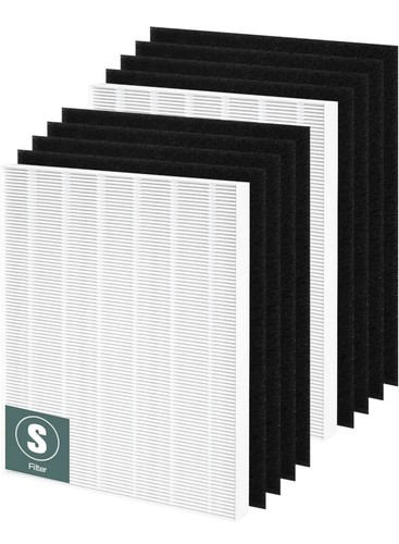 S For Winix C545 Air Purifier 2 Pack + 8 Carbo