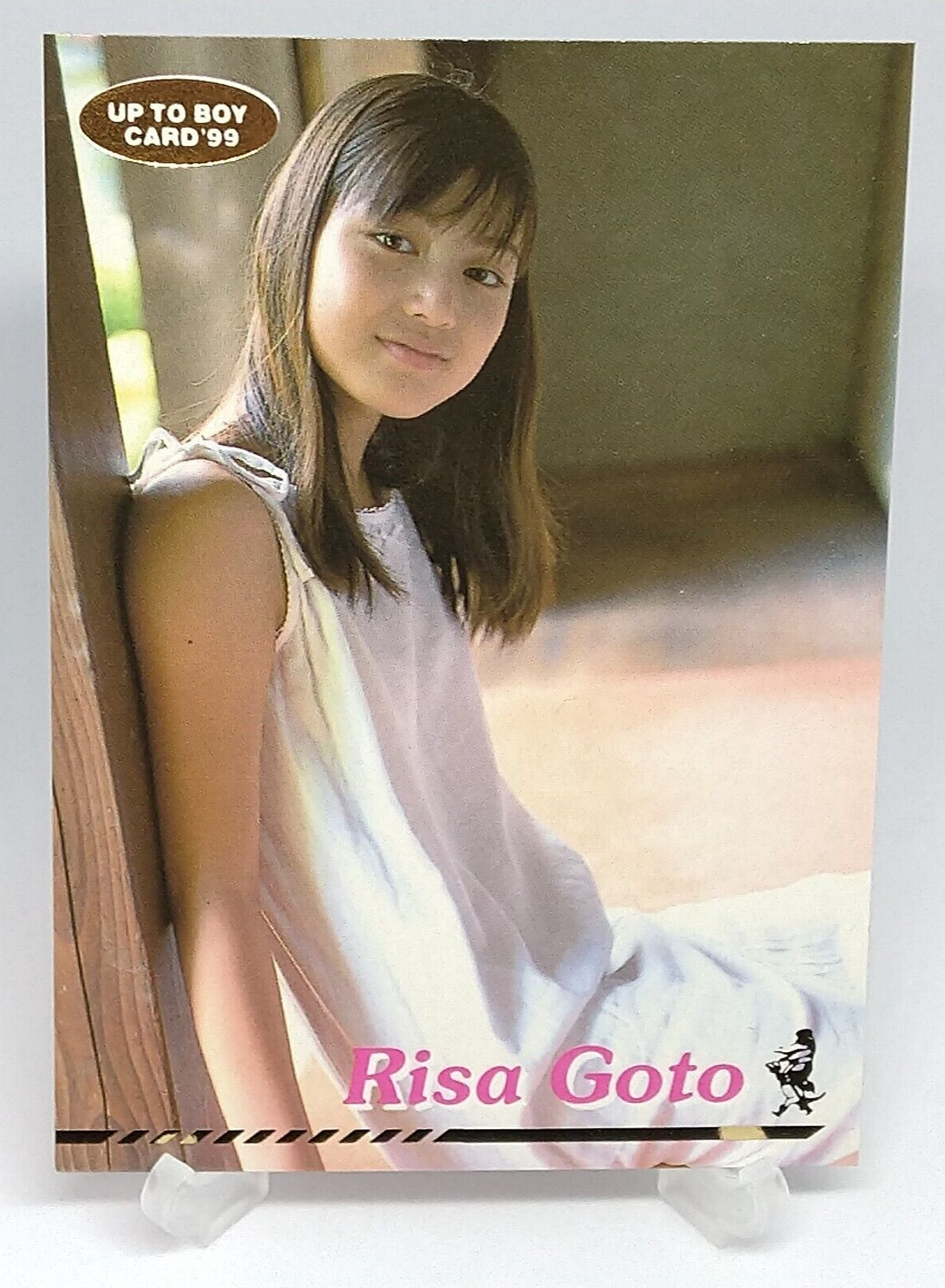 Risa Goto Up to Boy Trading Card '99 No.030 Wani Books