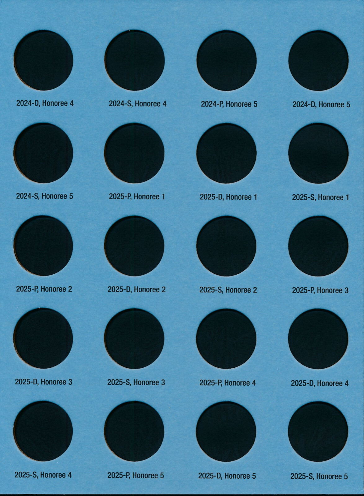 Whitman Folder 4985 American Women Quarter 2022-2025  PDS  Album / Book  25 cent