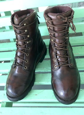 insulated lace up work boots