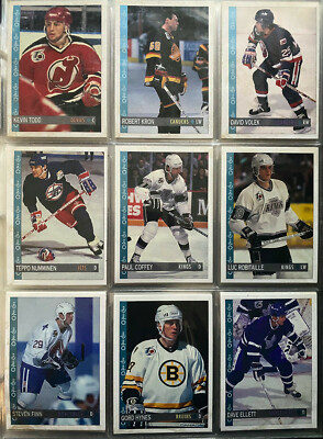 1992-93 O-Pee-Chee NHL Hockey Complete 396 Card Set OPC 25th