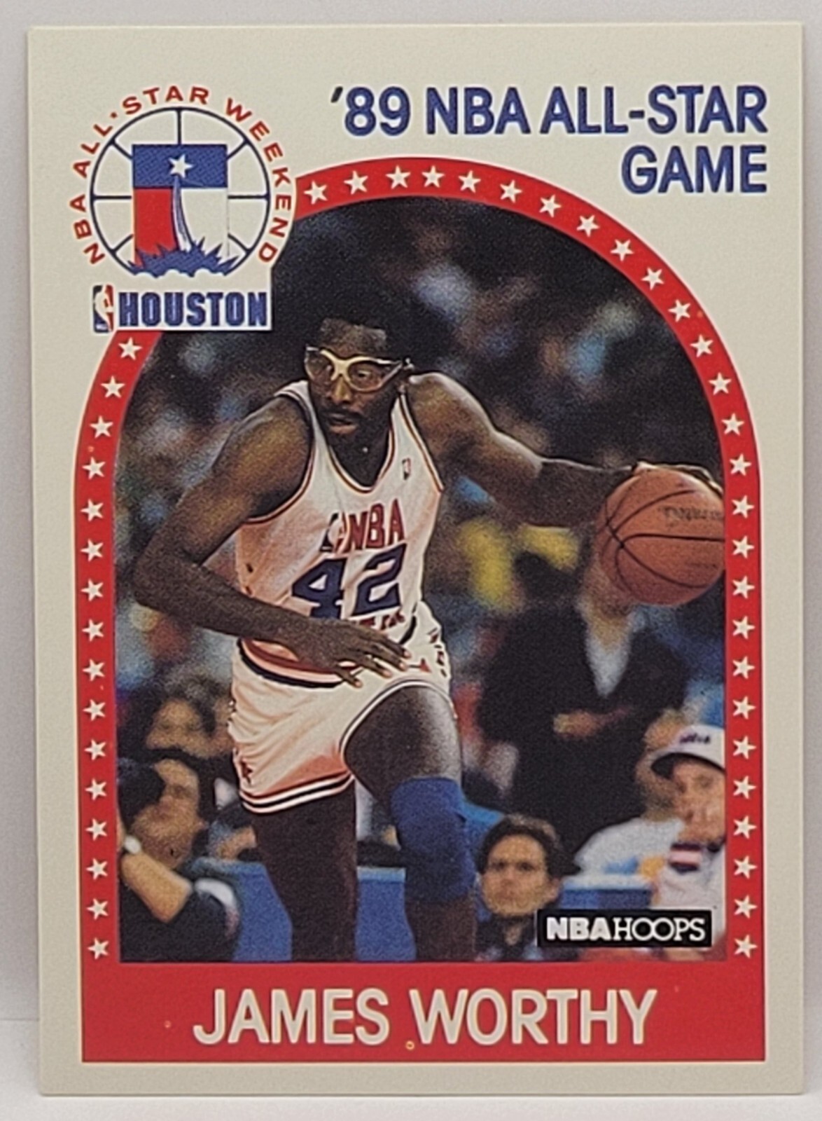 89-90 NBA Hoops (All-Star) James Worthy HOF Subset Card (LA