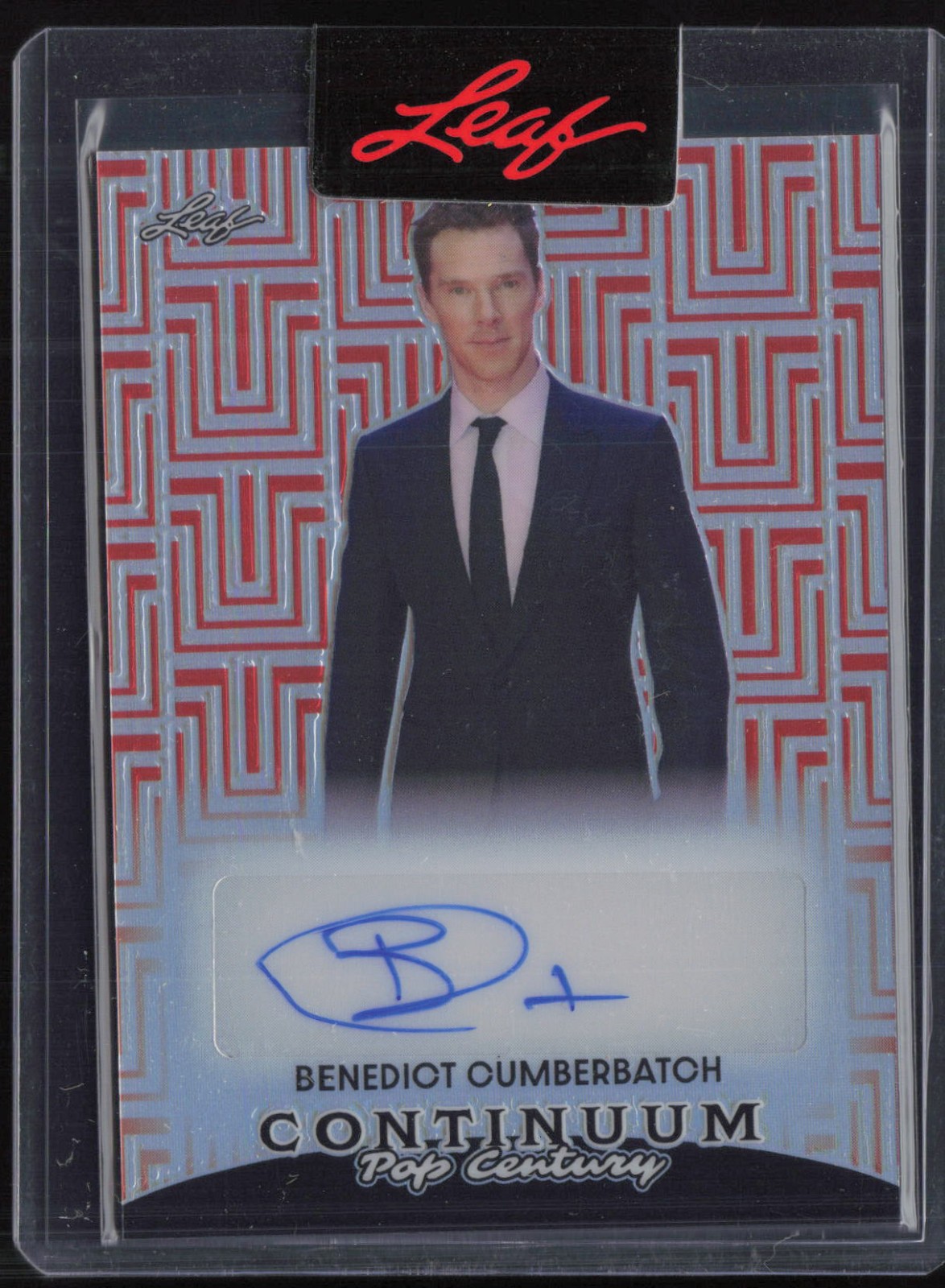 2023 Leaf Pop Century Continuum Red Benedict Cumberbatch 28/49 Auto Autograph