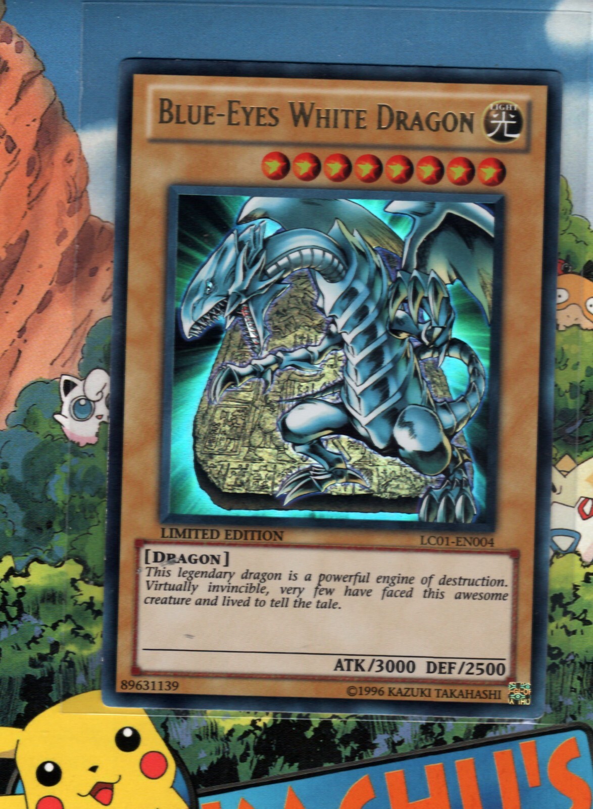 YuGiOh! Blue-Eyes White Dragon - Ultra Rare Limited Edition