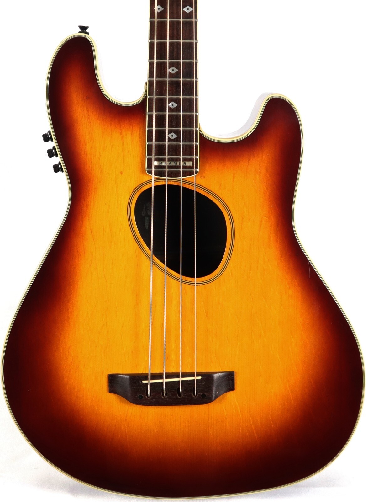 Vintage Kramer KFB-1 Ferrington 4-String Acoustic Electric Vintage Kramer KFB-1 Ferrington 4-String Acoustic Electric
