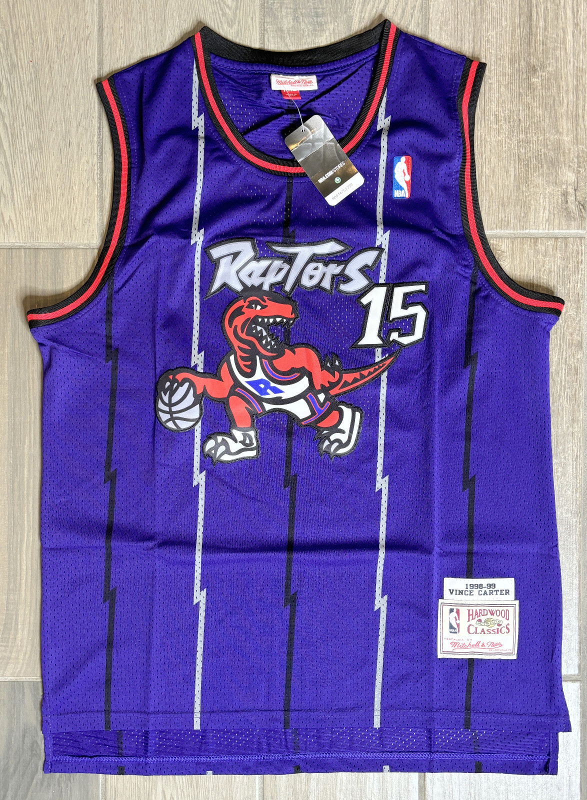Vince Carter #15 Toronto Raptors Basketball Jersey Purple