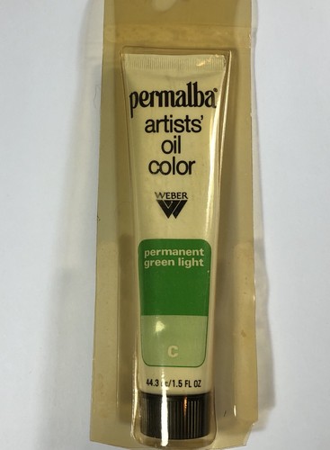 Vintage Permalba Artists Oil Paint Lot 8 Unopened NOS