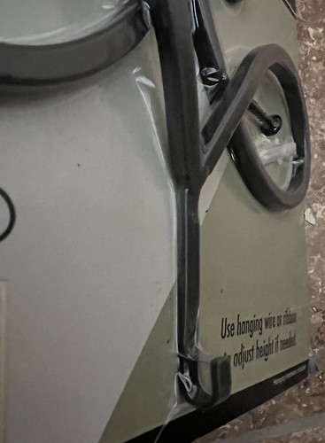 Matte Black Picture Frame & Art Hook - Tripar Inter. - Brand New - 025403573272