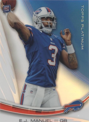 2013 Topps Platinum EJ Manuel #104