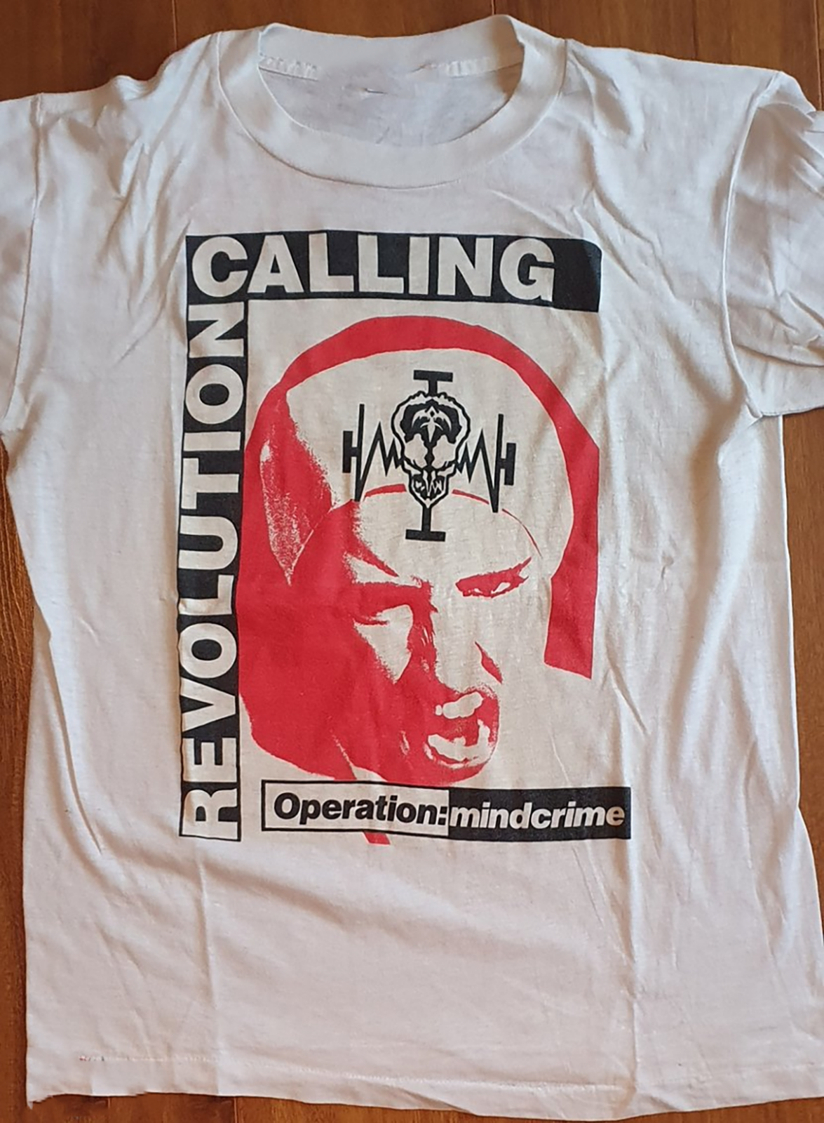 VTG 80s Queensryche Operation Mindcrime T-Shirt Adult XL