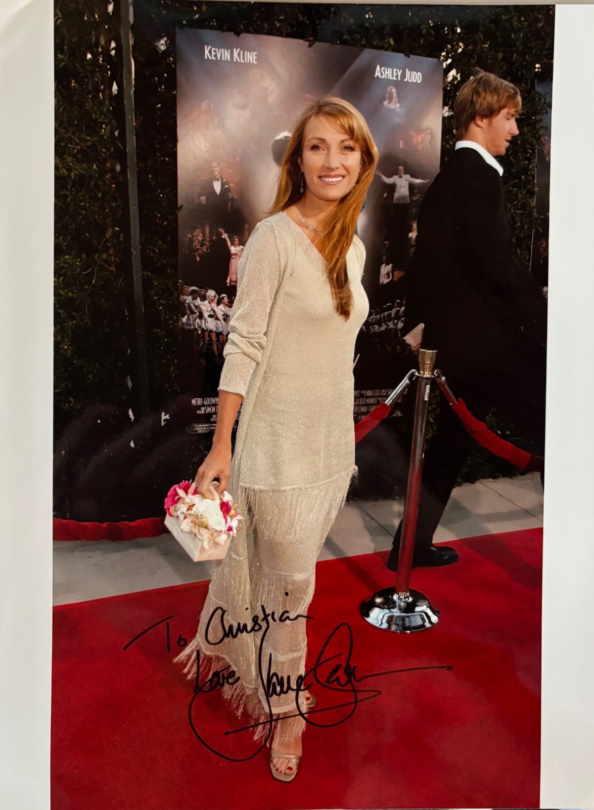 Jane Seymour -Autogramm original- Großfoto 20 x 25 cm